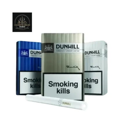 Dunhill 1MG cigarettes pack with white design
