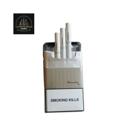 Dunhill 3MG cigarettes pack with white design
