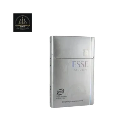 ESSE Silver cigarettes pack with silver slim design