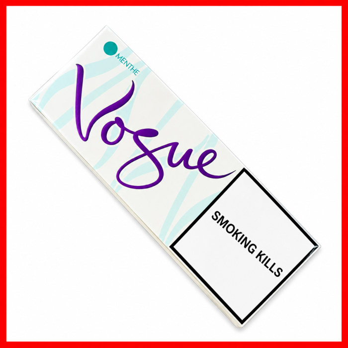 Vogue Frisson Menthe Superslim cigarettes pack