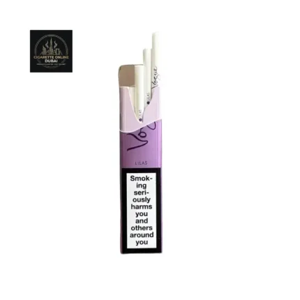 Vogue Lilas cigarettes pack in Dubai