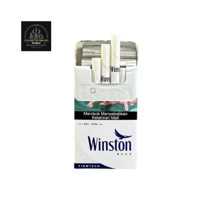 Winston Blue cigarettes pack in Dubai
