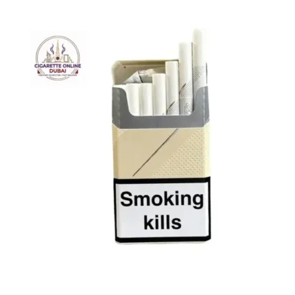 Davidoff Gold cigarettes pack with white and gold design