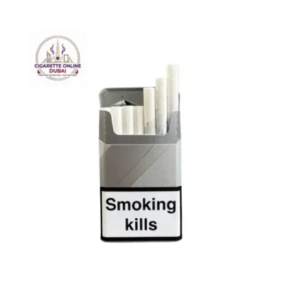 Davidoff Silver cigarettes pack with silver design