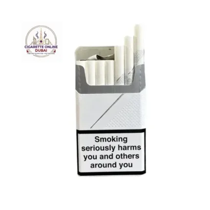 Davidoff White cigarettes pack with elegant white design
