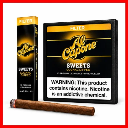 Al Capone Filtered Cigarillos pack