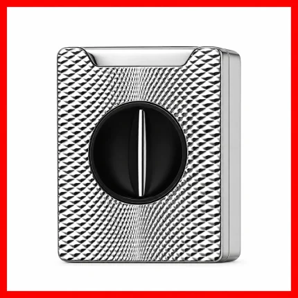 Cigar Cutter V-Cut featuring a precision V-shaped blade design for clean cigar cutting.