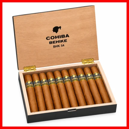 Cohiba Behike 56 cigars featuring premium Cohiba Behike branding and distinctive cigar packaging.