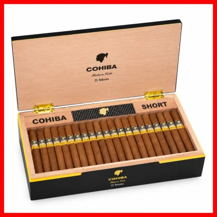 Cohiba Short Humidor LE 2020 cigar pack on a clean white background.