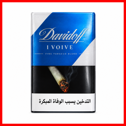 Davidoff Evolve cigarette product pack on a clean white background
