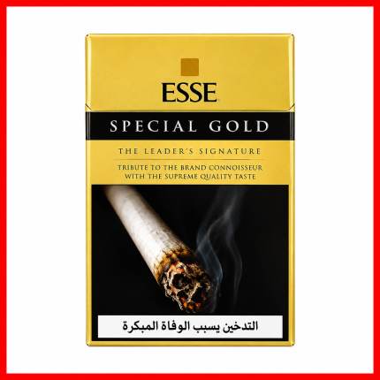 ESSE Special Gold Cigarettes – Gold Slim Cigarette Pack