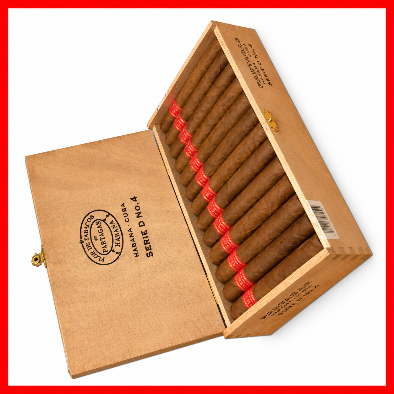 Partagas D4 cigar pack