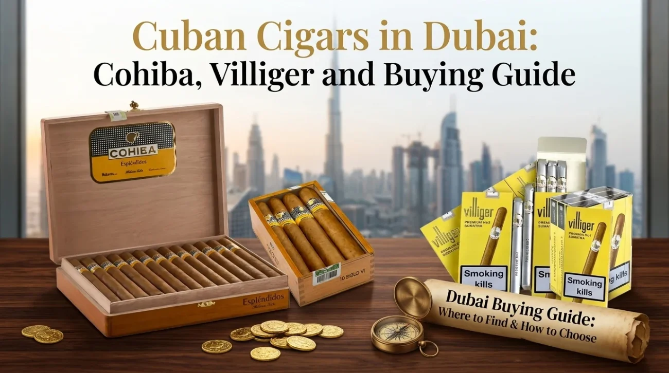 Cuban Cigars in Dubai: Cohiba, Villiger and Buying Guide